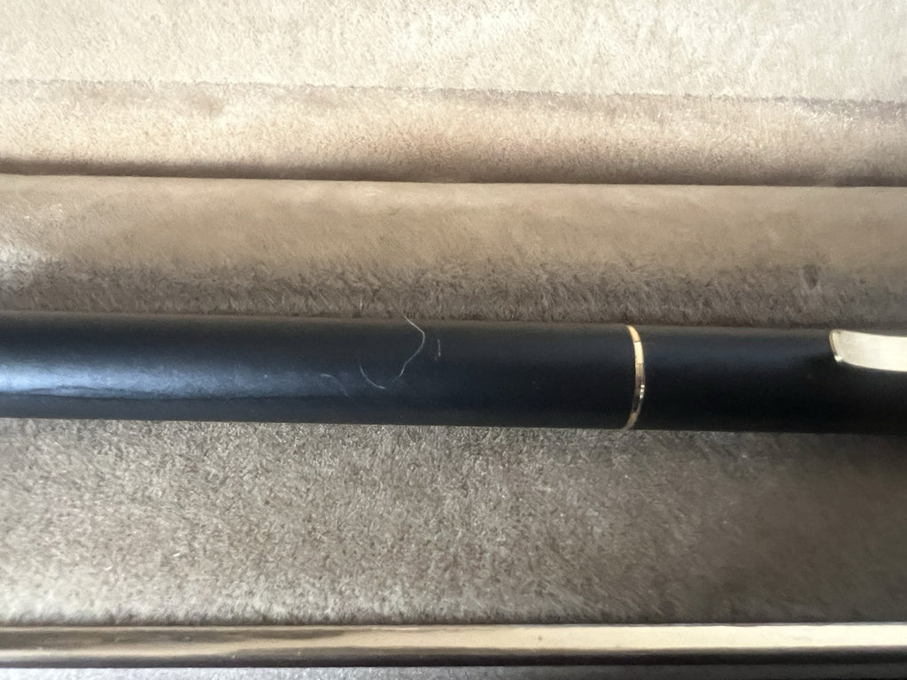 Aurora Stylo-Plume Sphère Hastil Retractable Laque Noire Écrit Nouvelle B 