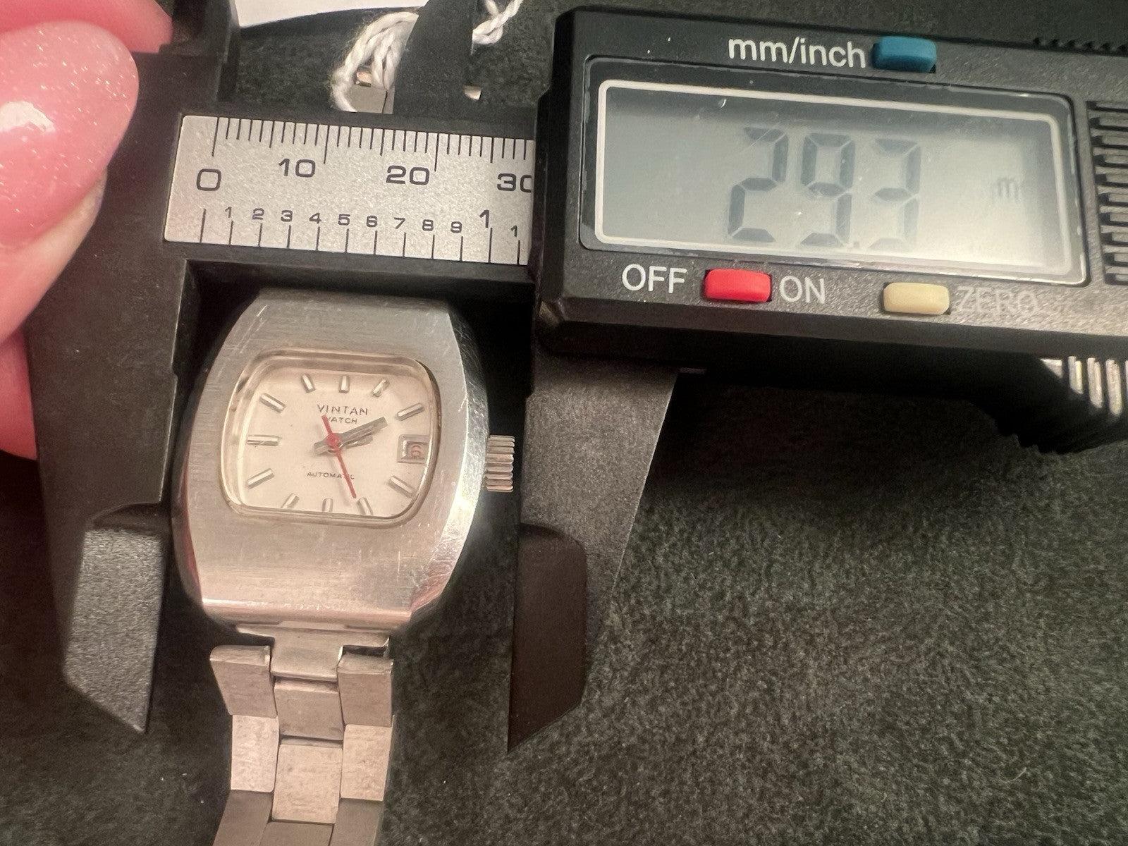 🔴 Orologio donna VINTAN WATCH automatico in acciaio funziona vintage