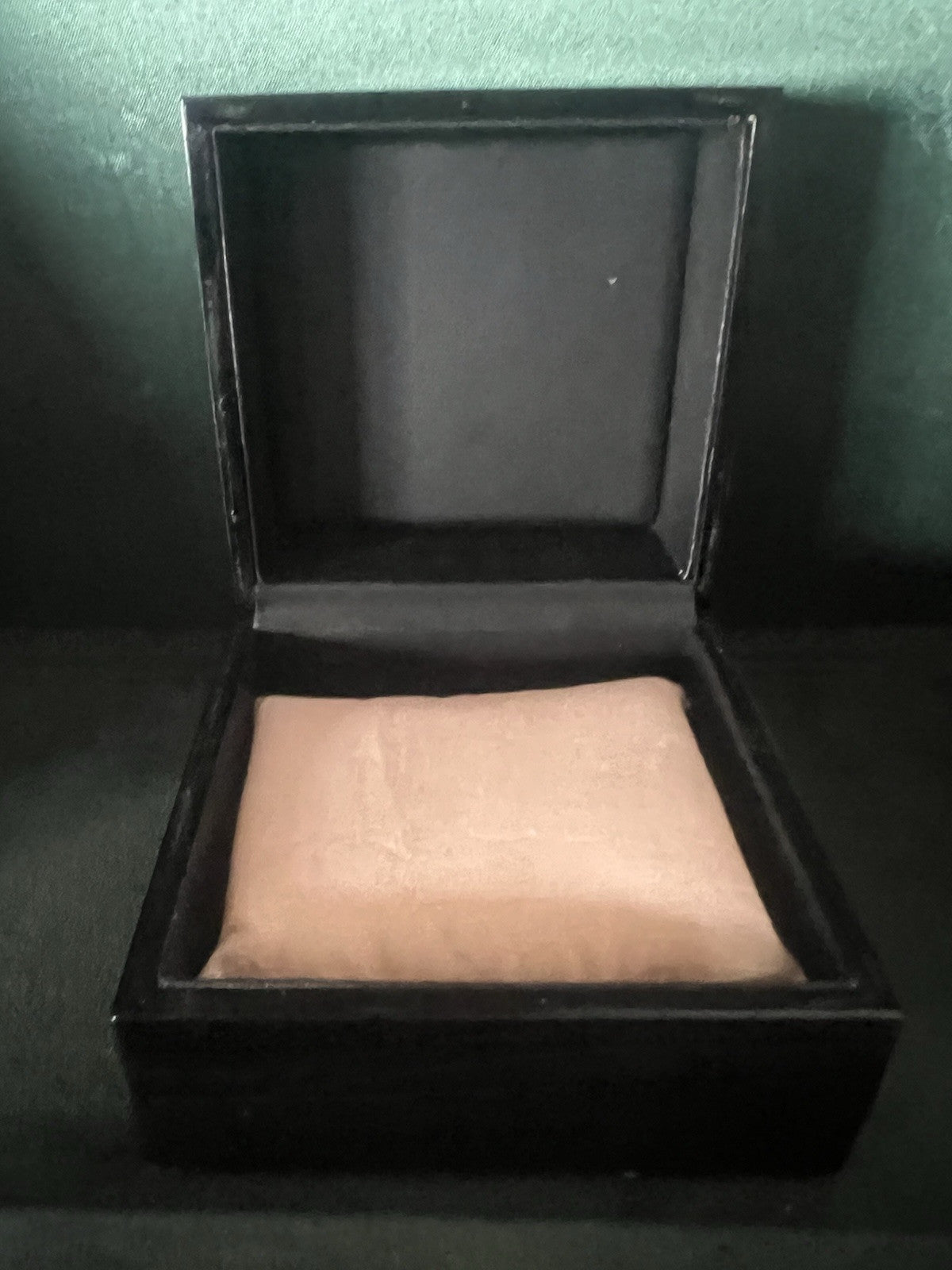 🔴 box BERNHARD H. MAYER scatola orologio legno nero lucido custodia