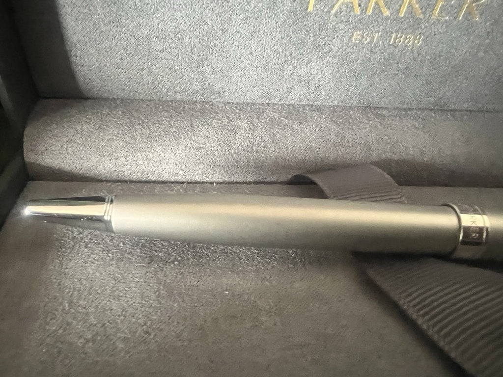 🔴 PARKER penna sfera Sonnet France I1 lacca satinata con profili lucidi