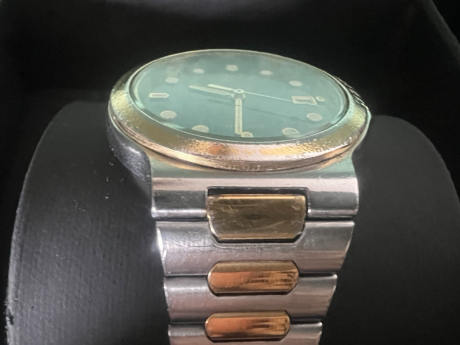 🔴 CITIZEN orologio uomo GN4S5 WR 100 Min acciaio laminato con scatola vintage