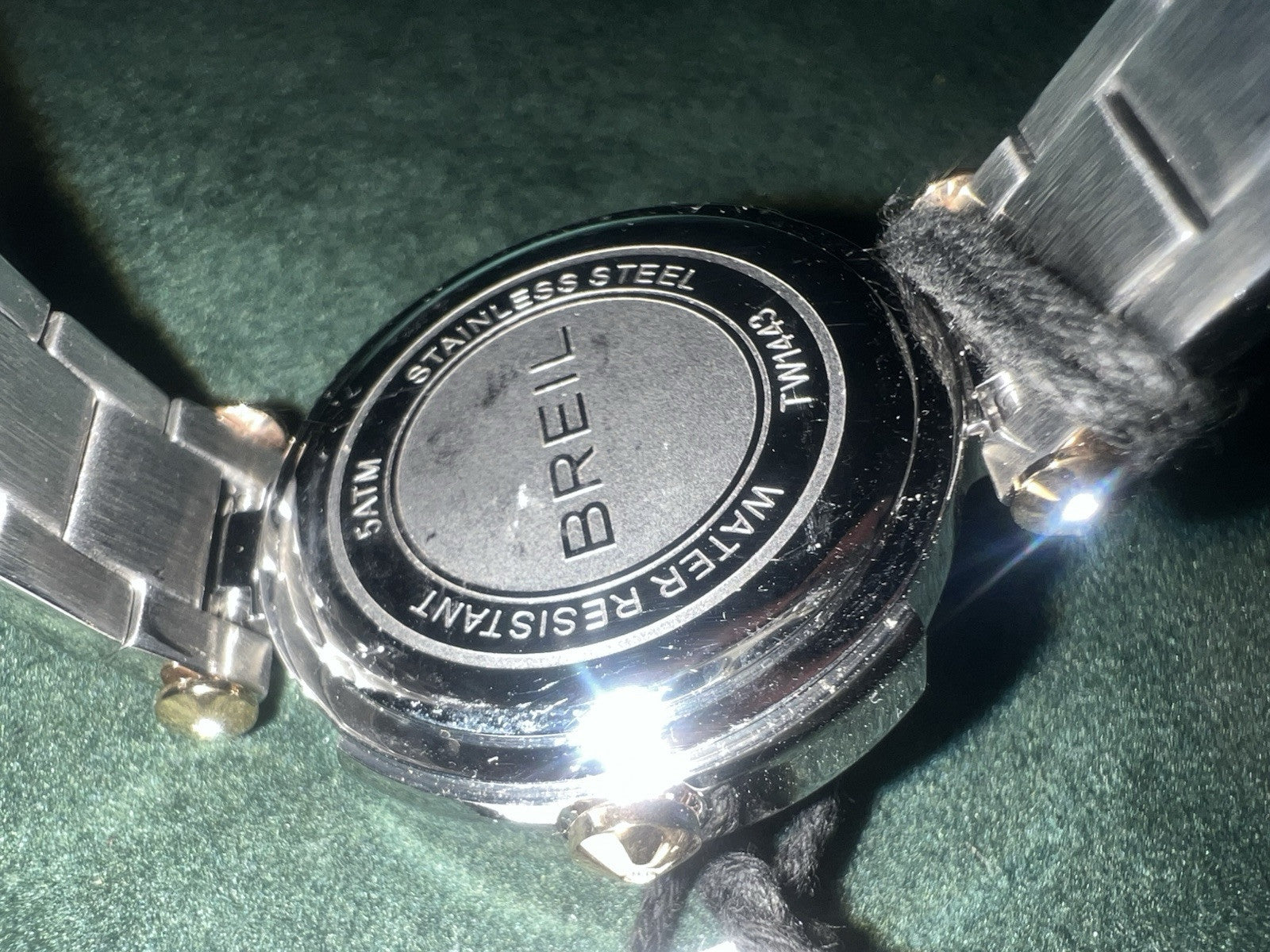 🔴 BREIL women's watch Flaire TW1443 details rosé with box and tag 