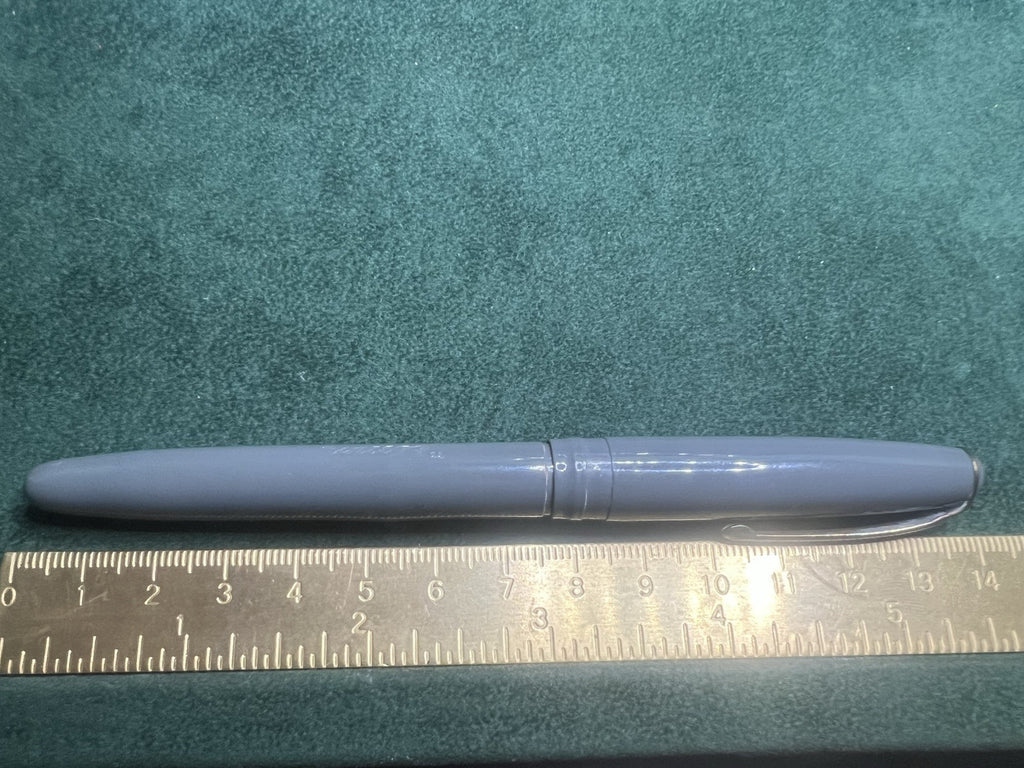 🔴 ELMO penna stilografica by Montegrappa grigia a leva SCRIVE vintage