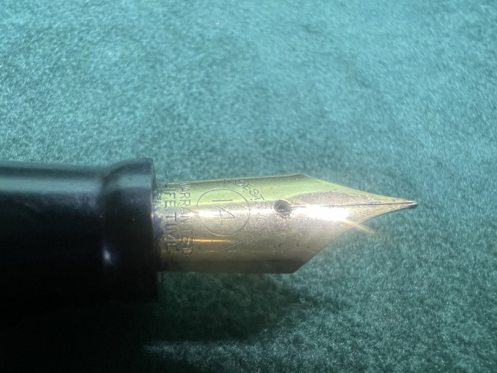 Banquier Stylo-Plume Wa Marbré Ambre Duo Crayon Mécanique Vintage