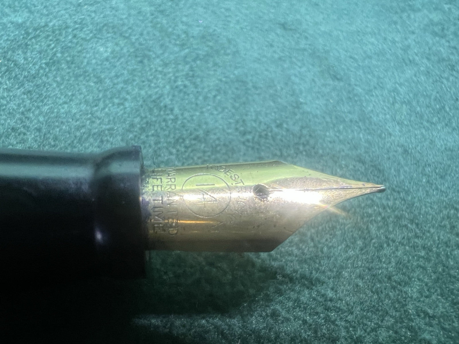 Banquier Stylo-Plume Wa Marbré Ambre Duo Crayon Mécanique Vintage