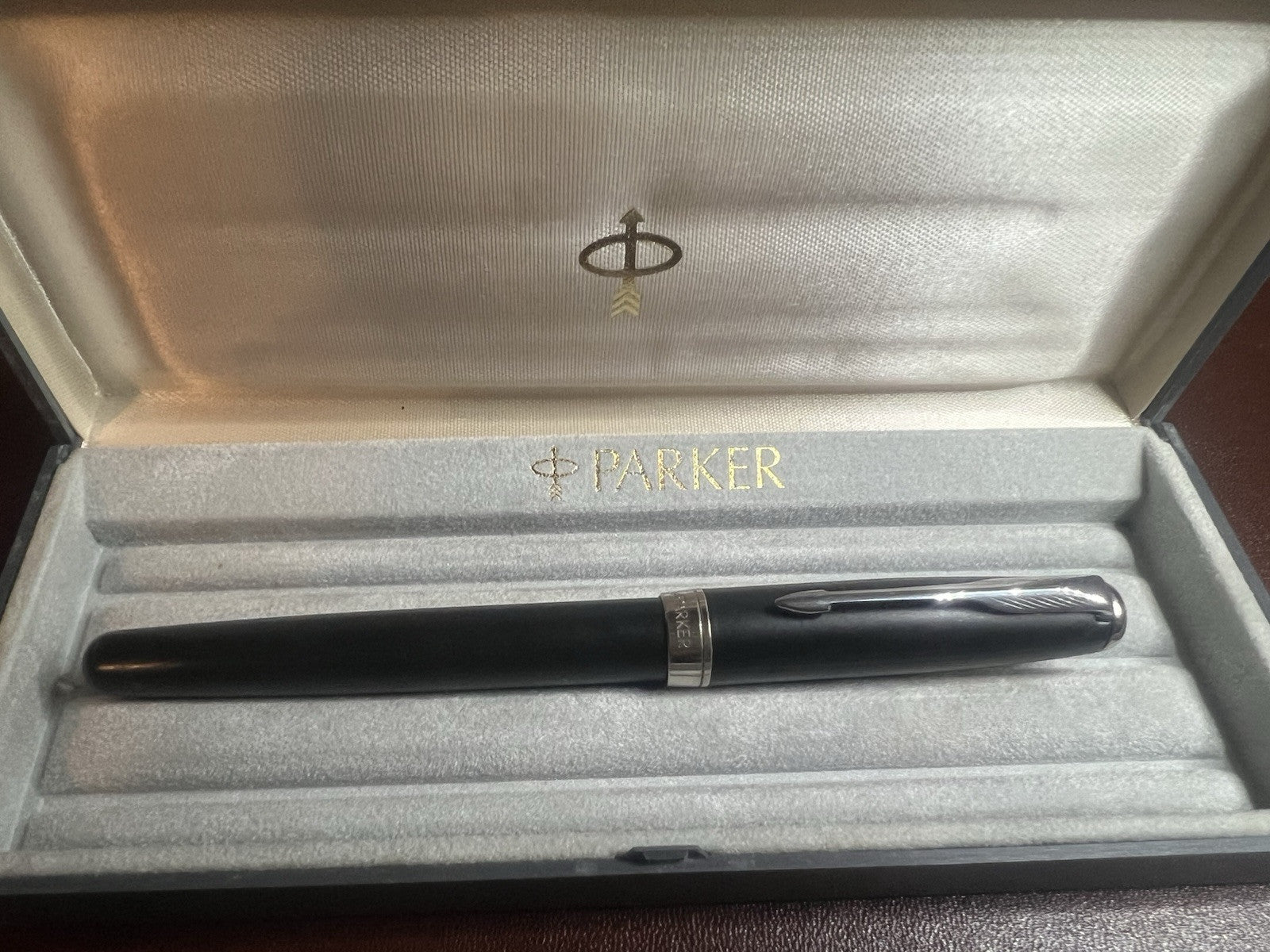 Parker Stylo-Plume Stylo à Plume Sonnet I III France Laque Noire Et Chrome M