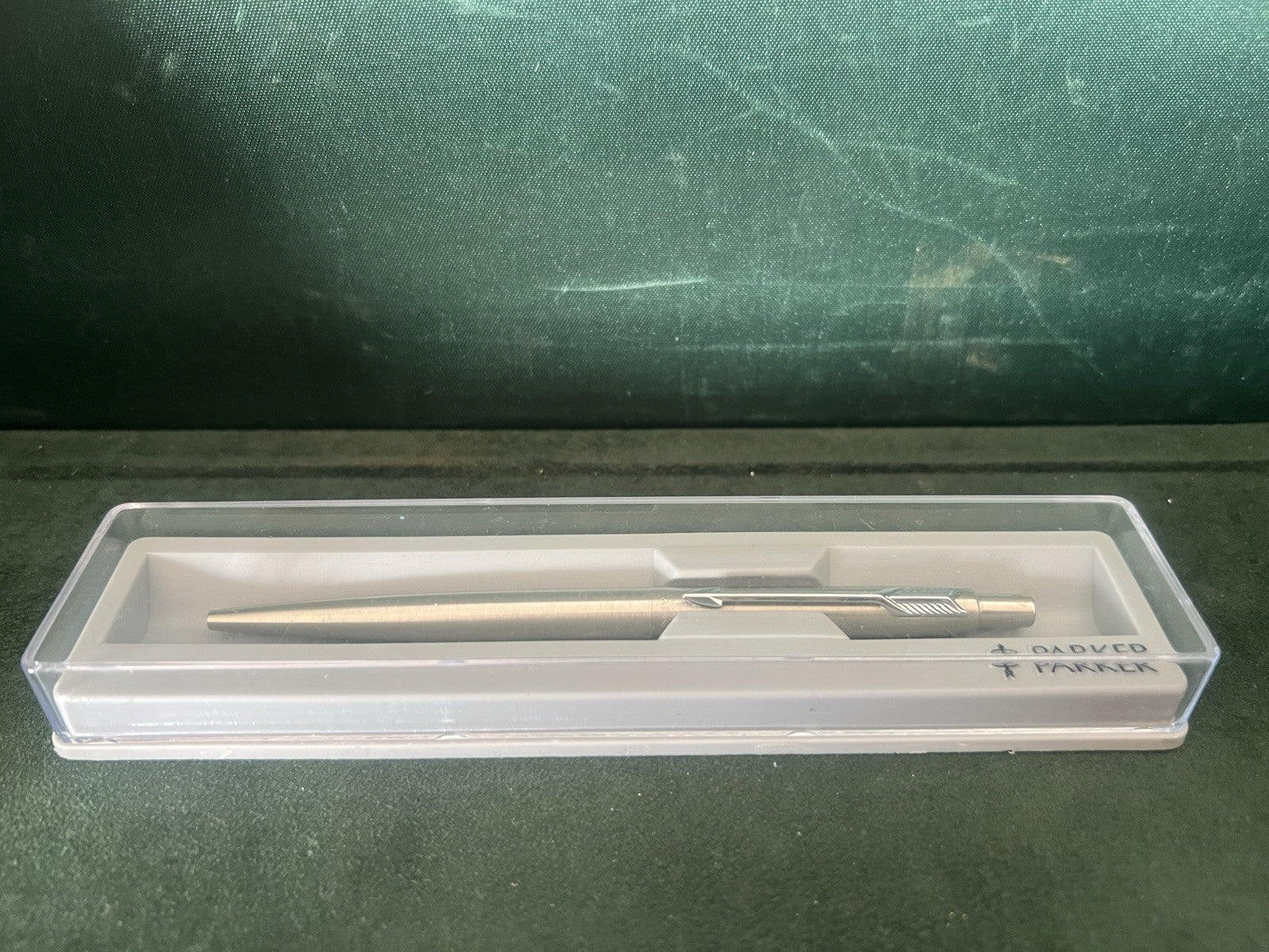 🔴 PARKER penna sfera cromata Imperial classic scrive con astuccio A