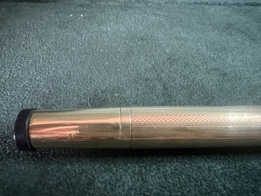 🔴 Penna stilografica retrattile artigianale americana Extra Lunga vintage '20