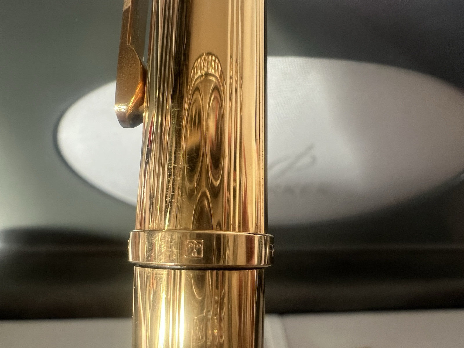 🔴 PARKER 85 penna stilografica placcata oro a cartuccia con garanzia astuccio