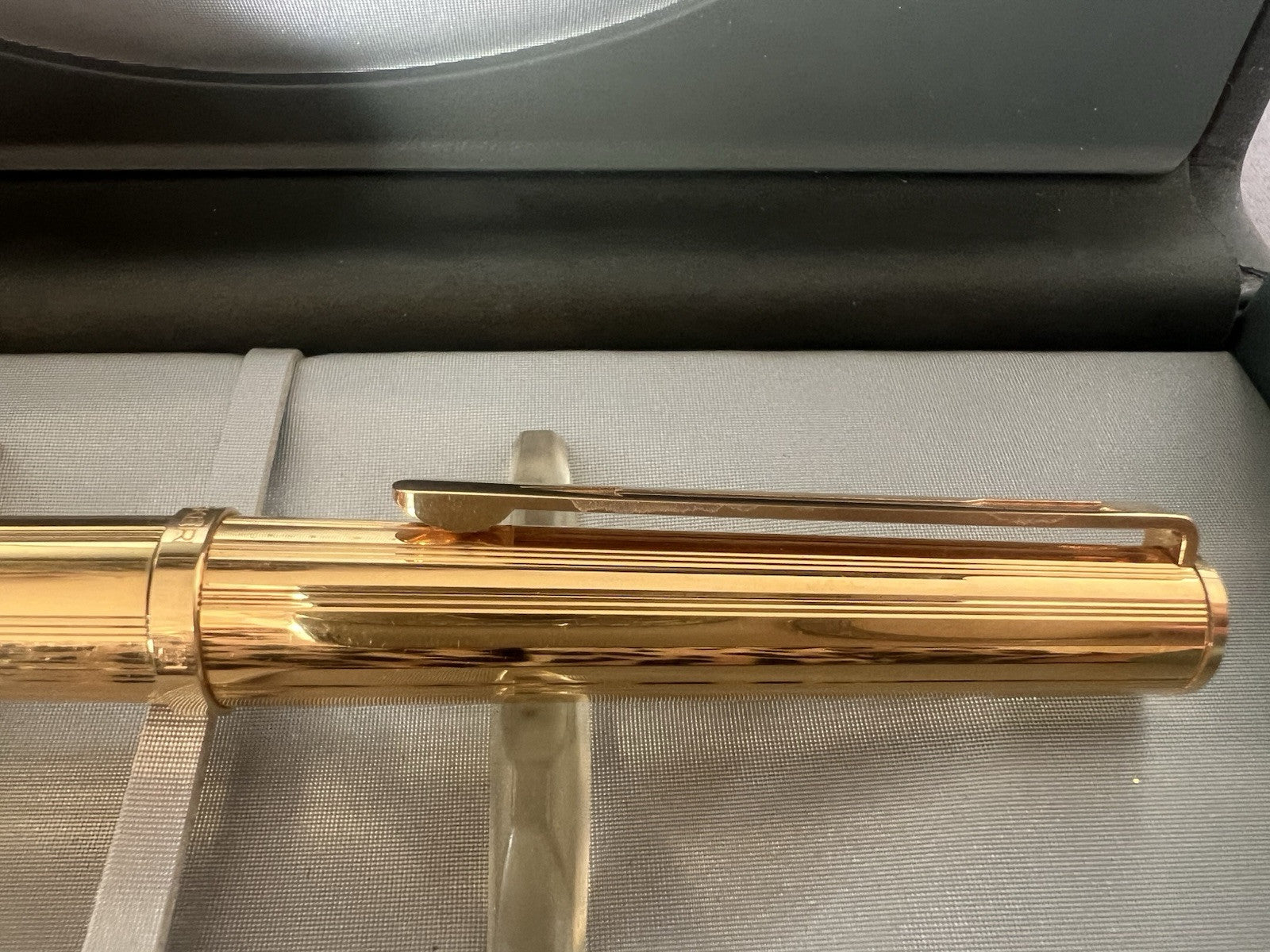 🔴 PARKER 85 penna stilografica placcata oro a cartuccia con garanzia astuccio