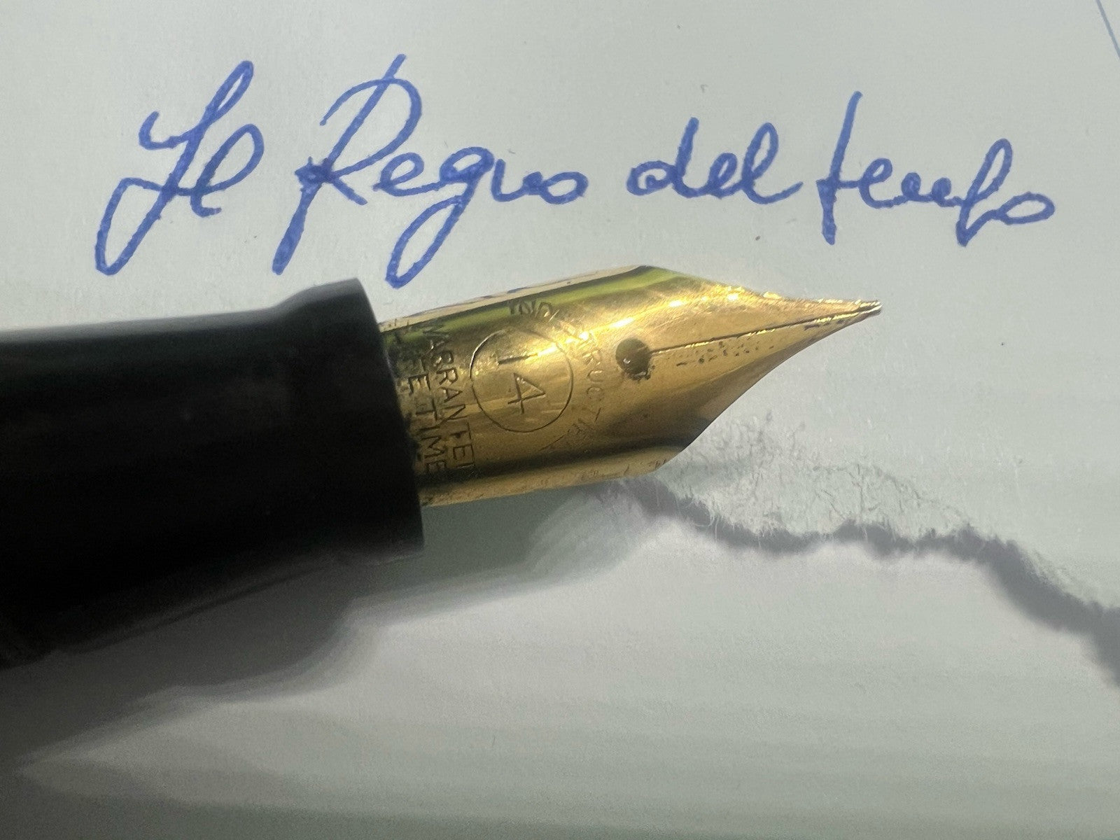 Banquier Stylo-Plume Wa Marbré Ambre Duo Crayon Mécanique Vintage