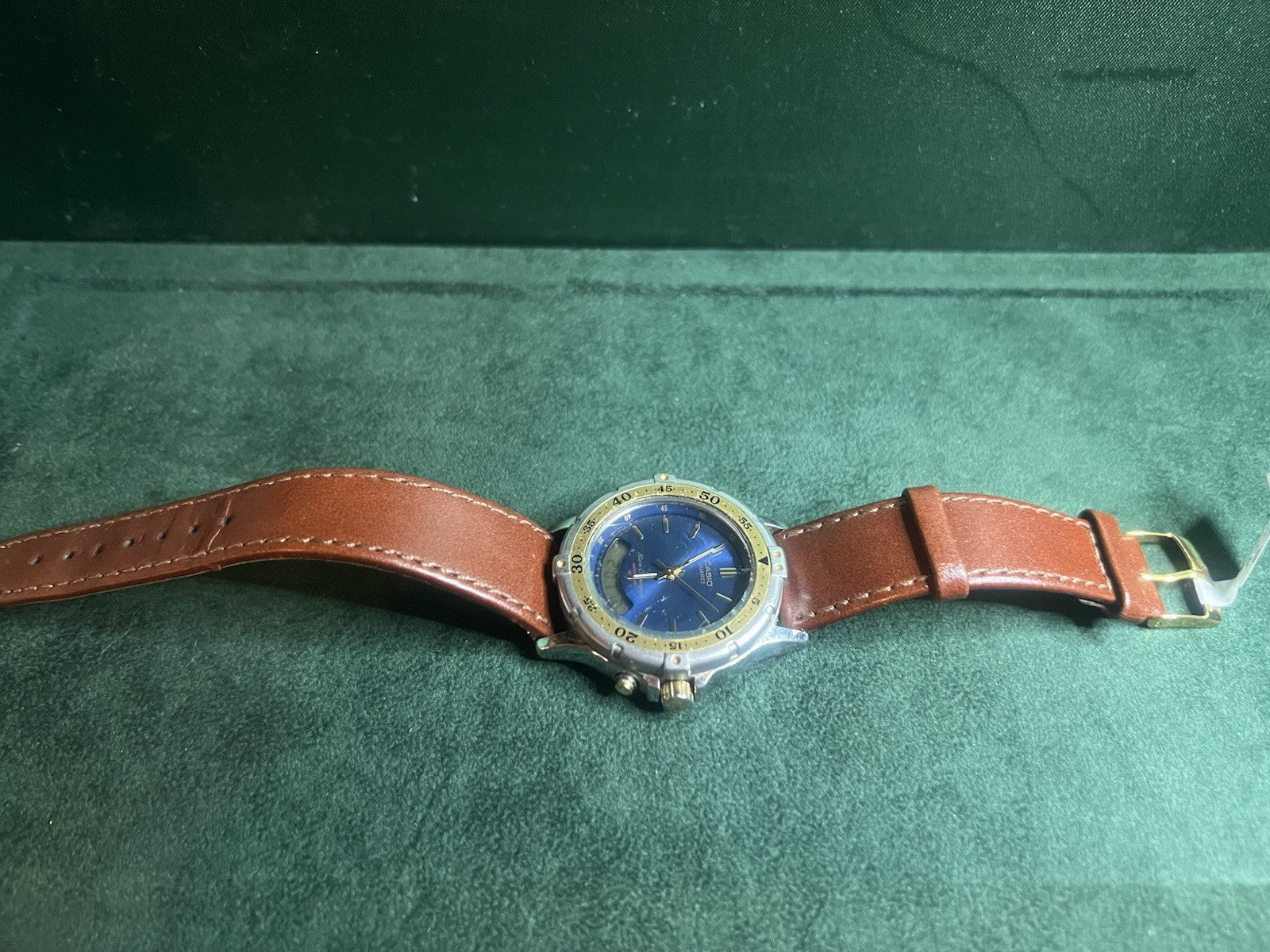 Casio Montre Hommes Cadran Numérique Analogique Fonctionne Quartz